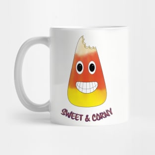 Sweet & Corny Halloween Candy Design Mug